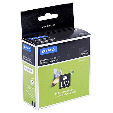 DYMO Etiquettes Multi-usage - 19 x 51 mm