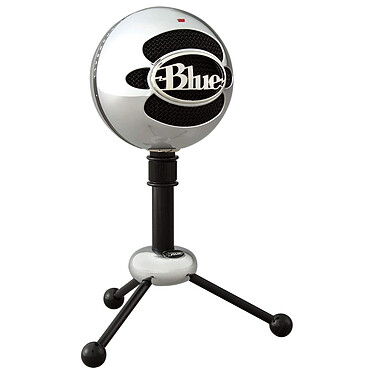 Microfoni blu Palla di neve in alluminio