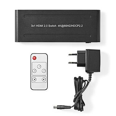 Comprar Conmutador HDMI de 3 puertos Nedis
