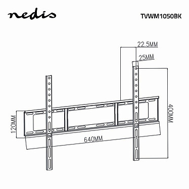 Review Nedis TV Wall Mount 70" Fixed