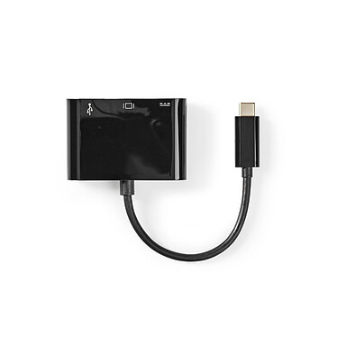 Cable adaptador Nedis USB-C macho / USB-A hembra + USB-C hembra + salida HDMI