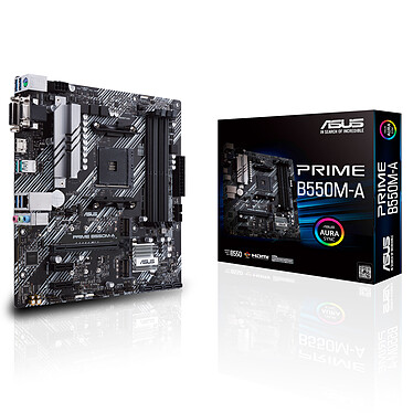 ASUS PRIME B550M-A avec mise à jour de BIOS