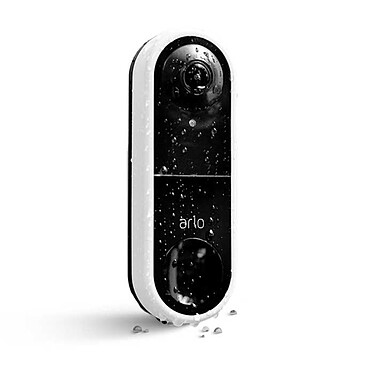 Arlo Video Doorbell Wire-Free - Noir - Sonnette connectée - Garantie 3 ans  LDLC