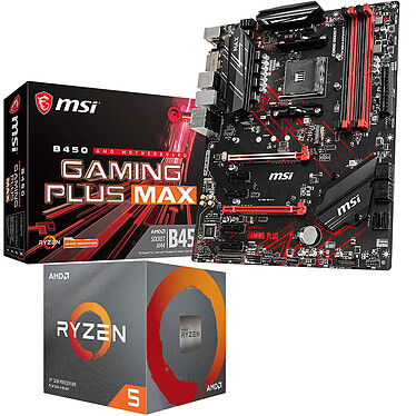 Kit di aggiornamento per PC AMD Ryzen 5 3600 MSI B450 GAMING PLUS MAX