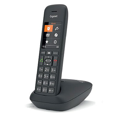 Gigaset C575 Negro Teléfono inalámbrico - manos libres - agenda de 200 contactos - compatible con babyphone