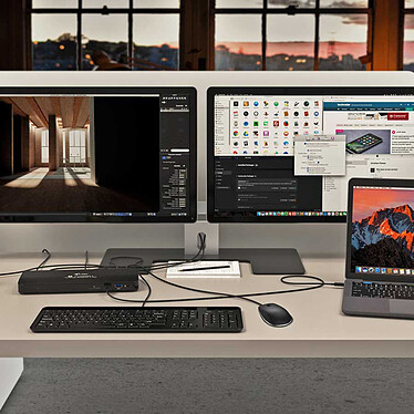 Buy i-tec Thunderbolt 3 Dual 4K Docking Station - USB 3.0 Type-C to Display Port 1 x Power Delivery 85W