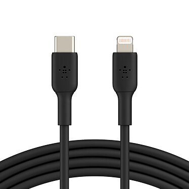 Belkin USB-C to Lightning MFI Cable (black) - 1m