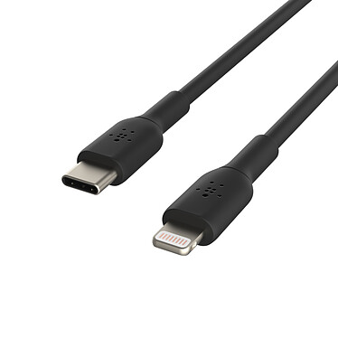Belkin Câble USB-C vers Lightning MFI (noir) - 1 m pas cher