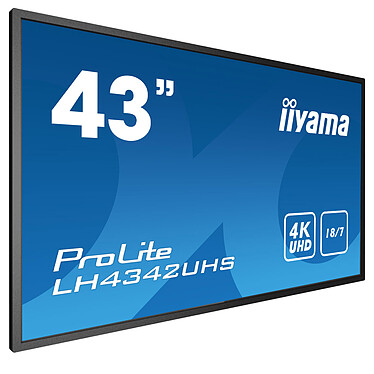 Avis iiyama 42.5" LED - ProLite LH4342UHS-B1