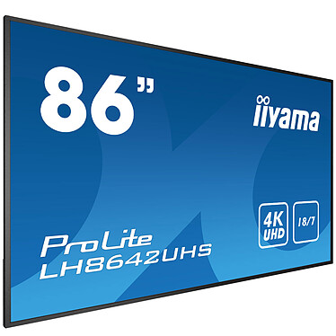 Avis iiyama 85.6" LED - ProLite LH8642UHS-B1