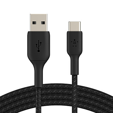 Belkin USB-A to USB-C cable (black) - 1m