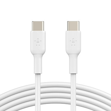 Cable USB-C a USB-C de Belkin (blanco) - 2m