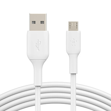 Belkin Câble USB-A vers Micro-USB (blanc) - 1 m · Occasion
