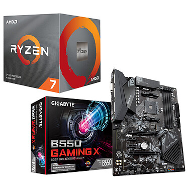 Kit Upgrade PC AMD Ryzen 7 3700X Gigabyte B550 GAMING X