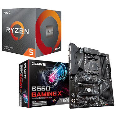 Kit Upgrade PC AMD Ryzen 5 3600 Gigabyte B550 GAMING X
