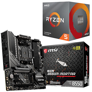 PC Upgrade Kit AMD Ryzen 5 3600 MSI MAG B550M MORTAR