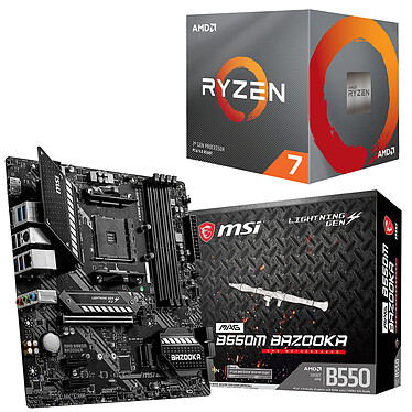 Kit di aggiornamento per PC AMD Ryzen 7 3700X MSI MAG B550M BAZOOKA