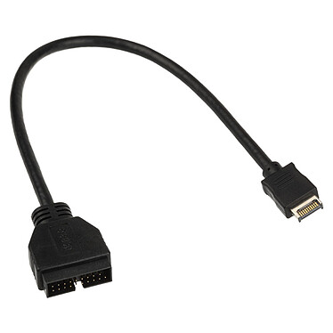 Kolink Câble adaptateur USB-C 3.1 vers USB 3.0 interne - 25 cm - Noir