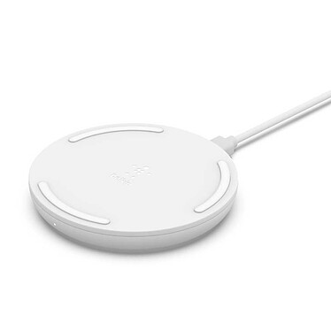 cheap Belkin Boost Charge 15W Wireless Charging Pad with AC Adapter (White)