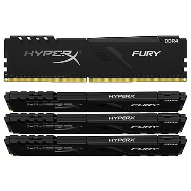 HyperX Fury 64 GB (4 x 16 GB) DDR4 2400 MHz CL15