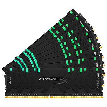 HyperX Predator RGB 256 Go (8 x 32 Go) DDR4 3200 MHz CL16