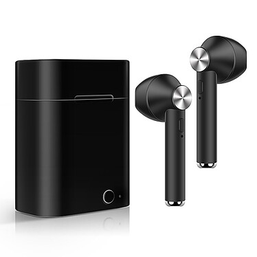 Akashi Écouteurs Stéréo Bluetooth 5.0 Noir