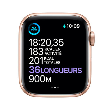 Acquista Apple Watch Serie 6 GPS Alluminio Oro Sport Band Rosa Sabbia 44 mm