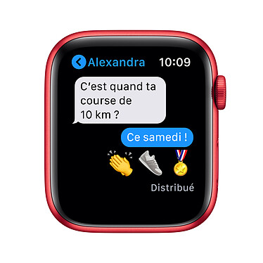 Apple Watch Series 6 GPS Aluminium PRODUCT(RED) Sport Band 40 mm · Reconditionné pas cher