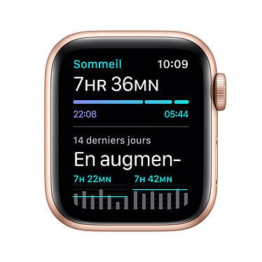 Apple Watch SE GPS Gold Aluminium Bracelet Sport Pink Sand 40 mm pas cher