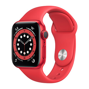 Apple Watch Series 6 GPS Aluminium PRODUCT(RED) Sport Band 40 mm · Reconditionné
