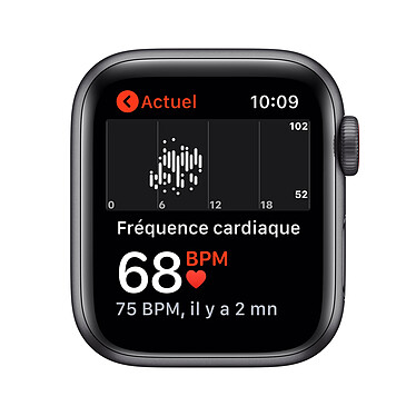Buy Apple Watch SE GPS Cellular Space Gray Aluminium Sport Wristband Black 44 mm