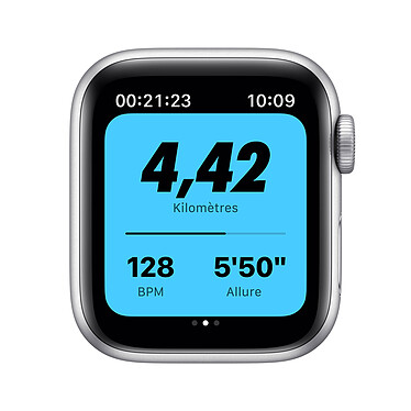 Review Apple Watch Nike SE GPS Silver Aluminium Sport Band Pure Platinum Black 40 mm