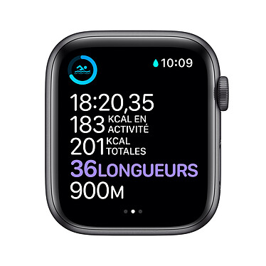 Acquista Apple Watch Serie 6 GPS Cellulare Alluminio Grigio Spaziale Cinturino Sportivo Nero 40 mm