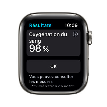 Review Apple Watch Series 6 GPS Cellular Stainless steel Graphite Band 40 mm