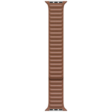 Pulsera Apple de cuero de eslabones de 44 mm marrón silla de montar - Pequeña