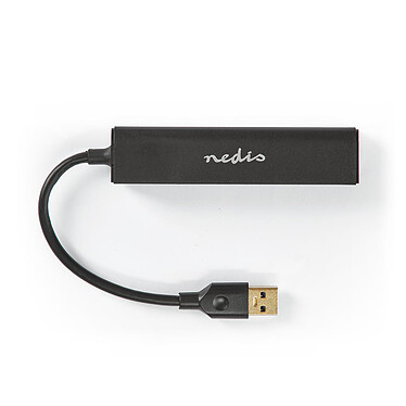 Acheter Nedis Hub USB 4 Ports USB 3.0 Noir