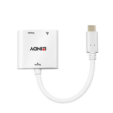 Adattatore Lindy USB-C / HDMI + USB PD 2.0