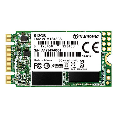 Transcend SSD 430S 512 Go (TS512GMTS430S)
