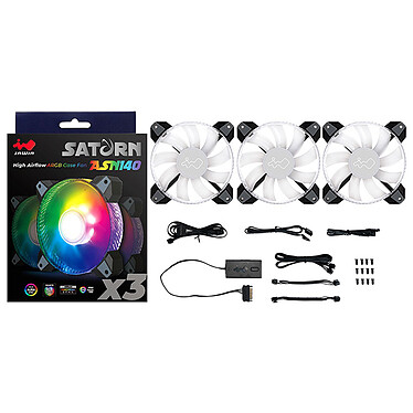 IN WIN Saturn ASN140 Pack de 3 pas cher