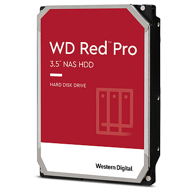 Western Digital WD Red Pro 14 To SATA 6Gb/s Disque Dur 3,5" 14 To 512 Mo Serial ATA 6Gb/s 7200 RPM - WD141KFGX (bulk)
