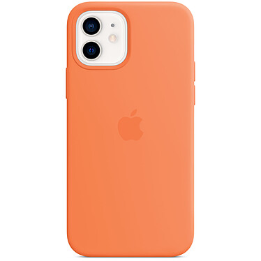 Apple Silicone Case with MagSafe Kumquat Apple iPhone 12 / 12 Pro