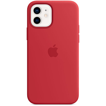 Custodia in silicone Apple con prodotto MagSafe (ROSSO) Apple iPhone 12 / 12 Pro