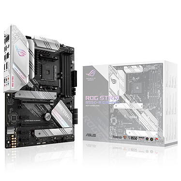ASUS ROG STRIX B550-A GAMING Carte mère ATX Socket AM4 AMD B550 - 4x DDR4 - SATA 6Gb/s + M.2 - USB 3.1 - PCI-Express 4.0 16x - LAN 2.5 GbE