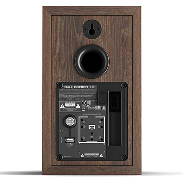 Review Dali Oberon 1 C Dark Walnut Sound Hub Compact
