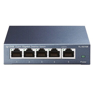 TP-LINK TL-SG105 Switch gigabit 5 ports 10/100/1000Mbps - Boîtier métal