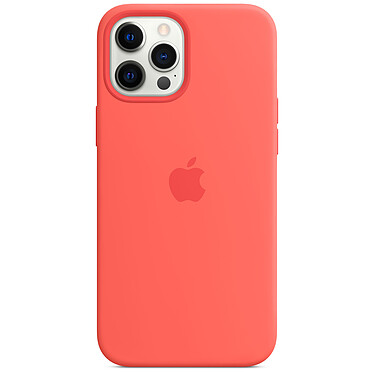 Funda de silicona con MagSafe rosa para el iPhone 12 Pro Max de Apple