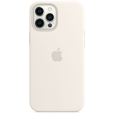 Funda de silicona de Apple con MagSafe blanca para el iPhone 12 Pro Max