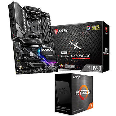 Kit di aggiornamento per PC AMD Ryzen 7 5800X MSI MAG B550 TOMAHAWK