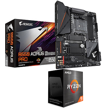 Kit di aggiornamento per PC AMD Ryzen 9 5900X Gigabyte B550 AORUS PRO