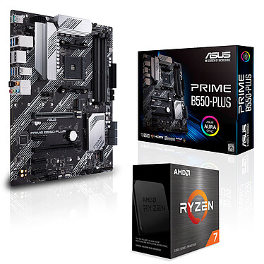 Kit di aggiornamento per PC AMD Ryzen 7 5800X ASUS PRIME B550-PLUS